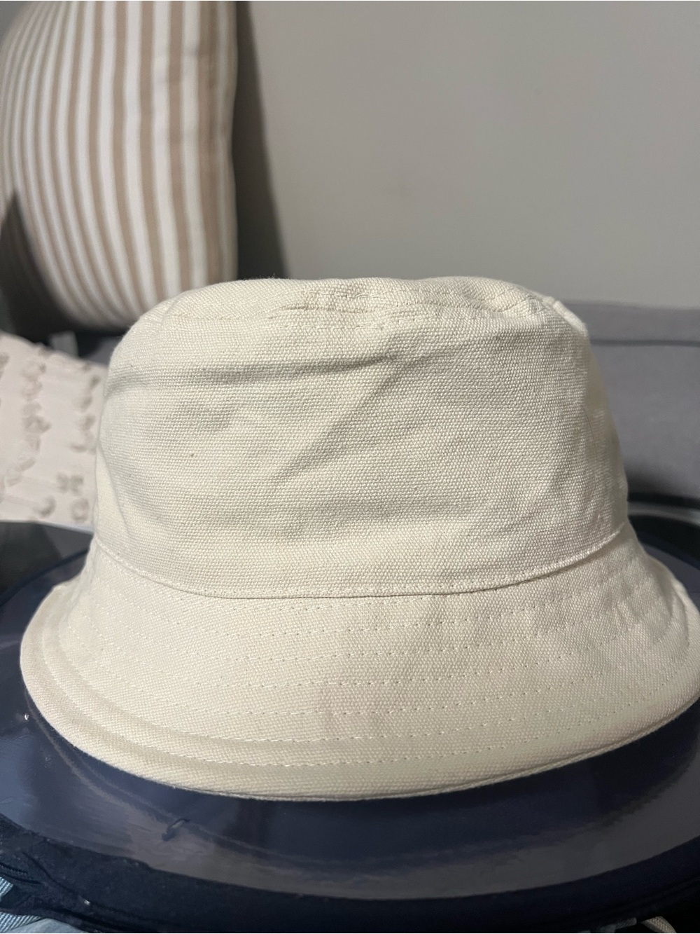 Steve Madden Beige Bucket Hat